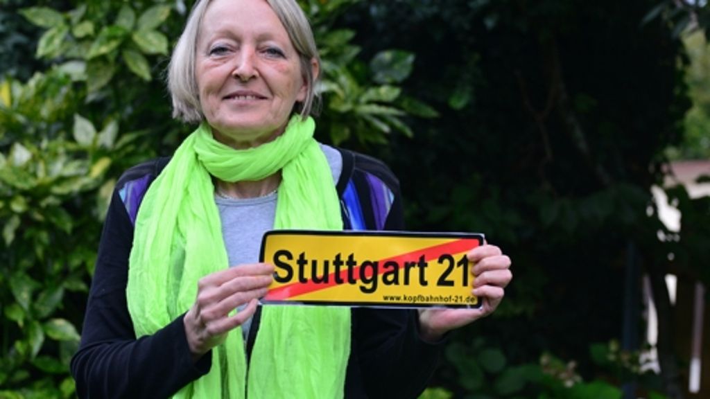 Stuttgart 21 in Leinfelden-Echterdingen: Die Mutter des Protests macht  weiter