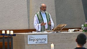 40 Jahre Priester: Franz Nagler von der katholischen St.-Martinus-Gemeinde Foto: Peter Mann