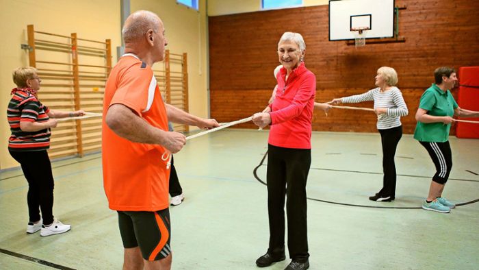Gruppe des SV Leonberg/Eltingen feiert Jubiläum: Freizeitsport geht auch  im Alter von 85 Jahren