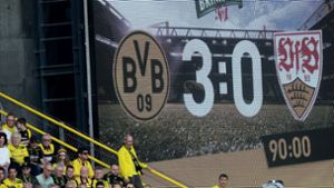 Für den VfB Stuttgart gab es in Dortmund nichts zu holen. Foto: Bongarts