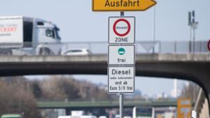Müssen sich die Menschen in Ludwigsburg auf Fahrverbote einstellen? Foto: Marijan Murat/dpa