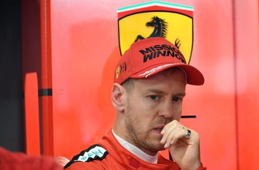 Aus und vorbei: Sebastian Vettels Tage bei Ferrari sind gezählt. Foto: AFP/Lluis Gene