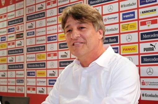 Bernd Wahler will Präsident beim VfB Stuttgart werden - am Freitag hat er sich der Presse vorgestellt. Foto: Pressefoto Baumann