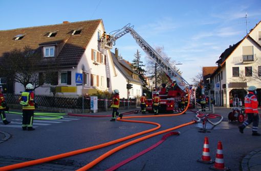 Weitere Bilder des Einsatzes in Leinfelden-Echterdingen. Foto: SDMG/Boehmler