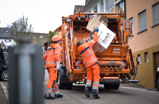 Für Müll aus Coronavirus-Haushalten gelten in Stuttgart besondere Regeln. Foto: Lichtgut/Max Kovalenko