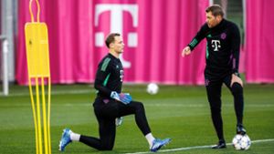 Bayerns Schlussmann Manuel Neuer fällt für das Duell mit Borussia Dortmund aus. Foto: Matthias Balk/dpa
