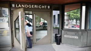 Am Landgericht mussten am Donnerstag mehrere Wachtmeister einschreiten. Foto: Weingand / STZN