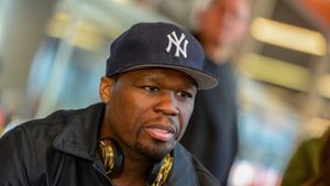 Will mit einer 100 000-Dollar-Spende wieder alles gut machen: Curtis James Jackson III, alias 50 Cent. Foto: dpa