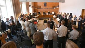 Der Gruppenvergewaltigungs-Prozess in Freiburg läuft seit Ende Juni. Foto: dpa
