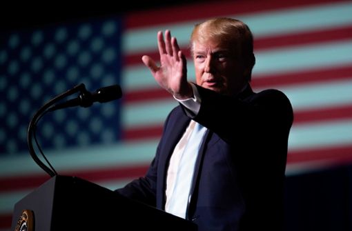 Donald Trump dreht im Iran-Konflikt an der Eskalationsschraube. Foto: AFP