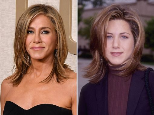 Damals und heute: Zwischen diesen beiden Bildern von Jennifer Aniston liegen fast 30 Jahre. Foto: imago/ZUMA Wire / imago/ZUMA Wire