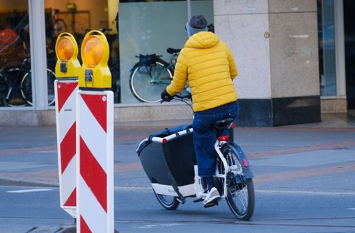 Ludwigsburg wird kein eigenes E-Lastenrad-System aufbauen. Foto: IMAGO/Michael Gstettenbauer