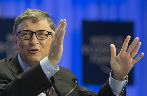 Gates Vermögen listet das Magazin Forbes in diesem Jahr auf 76 Milliarden Dollar (55,2 Mrd. Euro). Foto: dpa