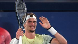 Alexander Zverev besiegte im Halbfinale Novak Djokovic. Foto: AFP/TIZIANA FABI