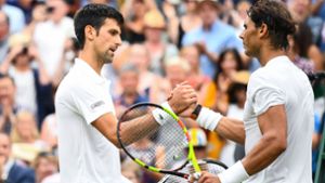 Kommt es in Wimbledon zum Traumfinale Novak Djokovic gegen Rafael Nadal? Foto: imago images/Javier Garcia
