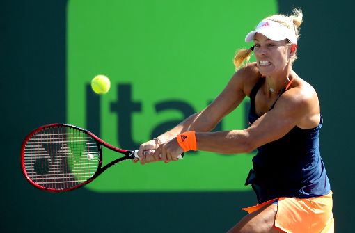 Die deutsche Tennisspielerin Angelique Kerber hatte gegen die japanische Qualifikantin Risa Ozaki keine Probleme. Foto: Getty