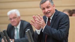 Hans-Ulrich Rülke mischt sich in die Nationalhymnen-Debatte beim DFB ein. Foto: dpa
