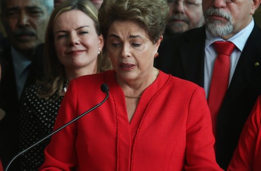 Dilma Rousseff ist ihres Amtes enthoben worden. Foto: Getty