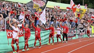Die VfB-Fans unterstützen ihre Sportler auch im Netz. Foto: Pressefoto Baumann