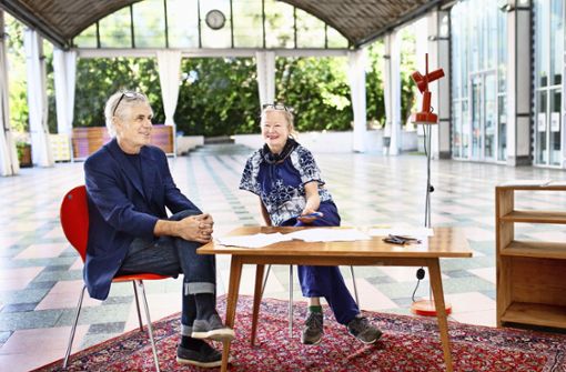 Hubert Lobnig und Iris Andraschek setzen auf eine heimelige Atmosphäre im öffentlichen Raum. Foto: Ines Rudel