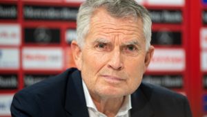 VfB-Präsident Wolfgang Dietrich. Foto: dpa