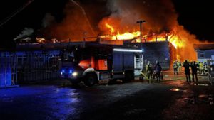 In Neckartailfingen ist bei einem Brand ein Millionenschaden entstanden. Foto: 7aktuell.de/Alexander Hald/7aktuell.de | Alexander Hald