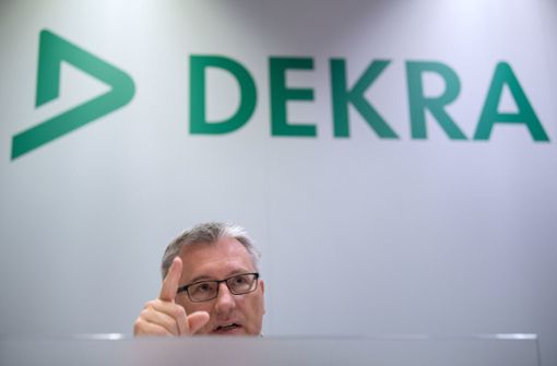 Dekra-Chef  Stefan Kölbl begrüßt  die EU-Initiative zu mehr  Internetsicherheit. Foto: dpa