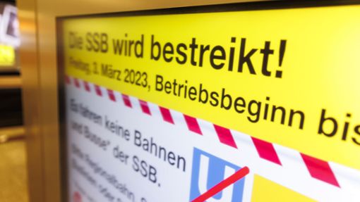 Am Mittwoch werden wieder Bahnen und Busse in Stuttgart und Esslingen stillgelegt. Foto: Lichtgut/Julian Rettig