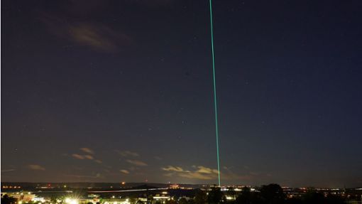 Der Laser von Trumpf: Über die Aktion sprach 2023 die ganze Region. Foto: Andreas Rosar
