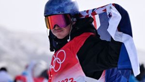 Nico Porteous schnappte sich beim Ski Freestyle die Goldmedaille. Foto: AFP/BEN STANSALL