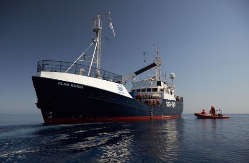 Das Seenotrettungsschiff „Alan Kurdi“ der Organisation Sea-Eye Foto: dpa