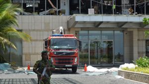 In einem Vorort der Hauptstadt Colombo ist es zu weiteren Explosionen gekommen. Foto: AFP