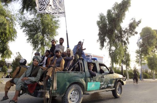 Taliban-Kämpfer in Kandahar – Gegenwehr der afghanischen Armee gab es kaum. Foto: dpa/Sidiqullah Khan