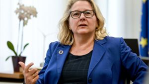 Die bisherige Umweltministerin Svenja Schulze soll nun neue Entwicklungsministerin werden. Foto: dpa/Britta Pedersen