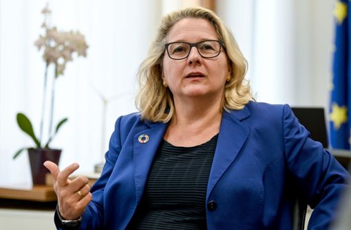 Die bisherige Umweltministerin Svenja Schulze soll nun neue Entwicklungsministerin werden. Foto: dpa/Britta Pedersen