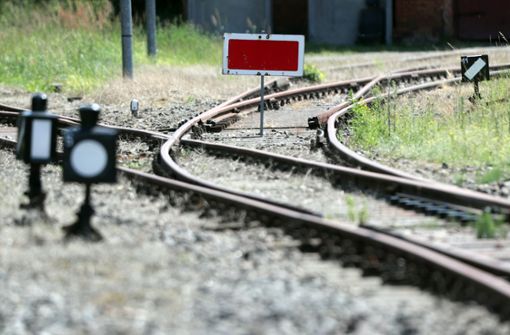 Die Deutsche Bahn hat über 5400 Kilometer Schienennetz stillgelegt Foto: dpa