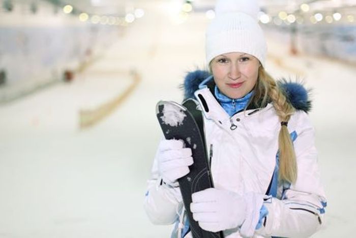 Warm einpacken, denn auch in den Skihallen Deutschlands herrschen winterliche Bedingungen.