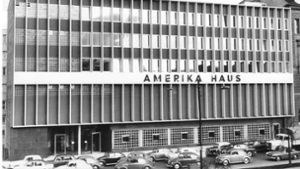 Das Amerika-Haus befand sich von 1961 bis 1995 an der Friedrichstraße in Stuttgart. Das Amerika-Haus befand sich von 1961 bis 1995 an der Friedrichstraße in Stuttgart. Foto: DAZ