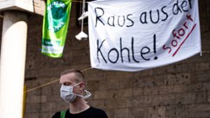 Demonstrieren mit Mundschutz: Die Klimaschutzbewegung ist wieder da. Foto: 7aktuell.de/Marc Gruber/7aktuell.de | Marc Gruber