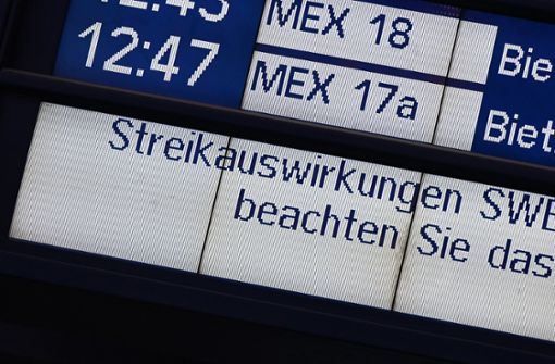 Der Streik bei der SWEG ist vorerst wieder beendet. Foto: dpa/Bernd Weißbrod