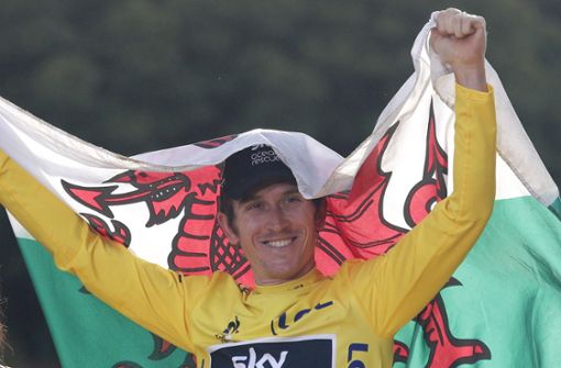 2018 gewann Geraint Thomas die Tour de France Foto: dpa