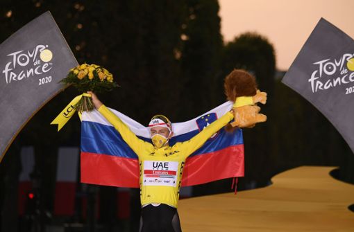 Tour-de-France-Sieger Tadej Pogacar Foto: AFP/Marco Bertorello