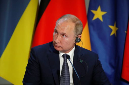 Wladimir Putin hat den in Berlin erschossenen Georgier als „Banditen“ und „Mörder“ bezeichnet. Foto: AFP/CHARLES PLATIAU