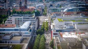 Das Bild der Königstraße wird sich in naher Zukunft deutlich verändern. Foto: Lichtgut/Achim Zweygarth