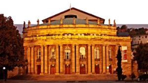 Außen hui, innen stark verbesserungsbedürftig: das Opernhaus in Stuttgart am Eckensee Foto: A. T. Schaefer