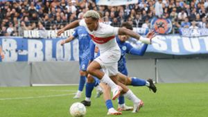 Im Hinspiel verlor der VfB II mit 0:2 gegen die Stuttgarter Kickers. Foto: Pressefoto Baumann/Hansjürgen Britsch