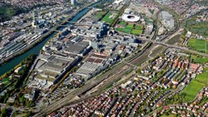 Die Gleise des Güterbahnhofs zwischen Daimler-Werk und Untertürkheim will die Bahn als Abstellbahnhof nutzen. Foto: DB Projekt Stuttgart–Ulm/Arnim Kilgus