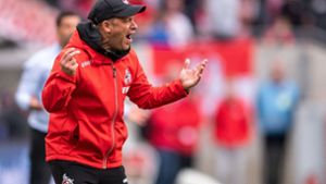 Trainer Markus Anfang und der 1. FC Köln gehen wohl getrennte Wege. Foto: dpa