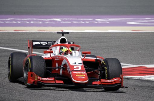Mick Schumacher kam bei seiner Premiere in der Formel 2 auf Rang acht. Foto: AP