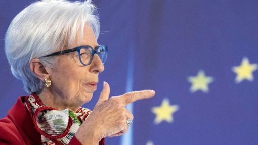 Christine Lagarde, Präsidentin der Europäischen Zentralbank (EZB), will einen Schlingerkurs bei den Leitzinsen vermeiden. Foto: dpa/Boris Roessler
